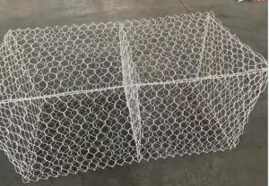Wholesale Low Carbon Steel HDG Gabion Baskets 100*120mm For Boudary Line from china suppliers