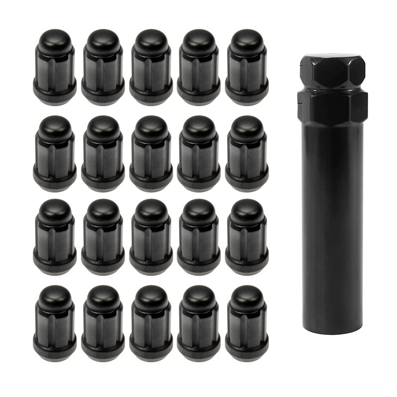 90mm 88mm 35mm Length Anti Theft Lug Nuts Chrome Wheel Nuts Aluminum