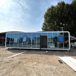 Outdoor 40ft Beach Prefabricated Homestay Apple Capsule Cabin House