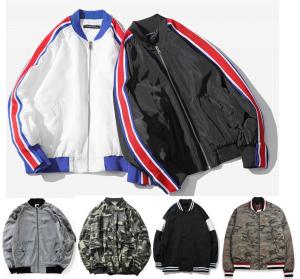 Wholesale Fashion Mens Plus Size Bomber Jacket , Varsity Style High School Bomber Jacket from china suppliers