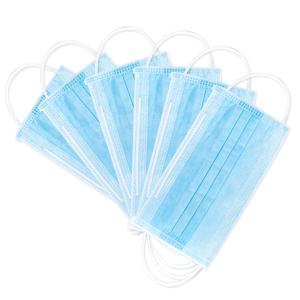 Wholesale Non Woven Fabric 3 Ply Disposable Face Mask , Health Earloop Protective Disposable Face Mask from china suppliers