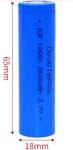 11.1V Medical Equipment Battery Medical Device Batteries 2200mAh