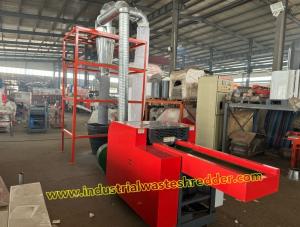 Wholesale 800F Fiberglass Mesh Crusher Hdpe Net Shredder Machine Energy Saving Wearing Resistant Blade 7.5KW Cutting Motor from china suppliers