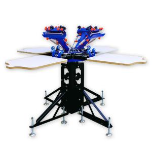 Wholesale competitive price stand entry level carousel manual silk screen print machine from china suppliers