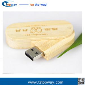 China Bamboo Wooden box usb wooden shaped usb flash drive with custom logo printing on sale