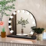Extra LOGO Yes Custom Chrome LED Light Bulb Hollywood Mirror for Fashionable