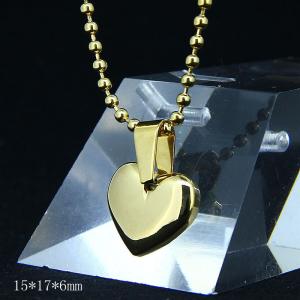 Wholesale Fashion Ladies Women Girls Stainless Steel Loving Heart Shapped Necklace Pendant LPH199 from china suppliers