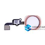 Gold Rose Silver Iphone 6s Spare Parts Home Button Assembly With Flex Cable