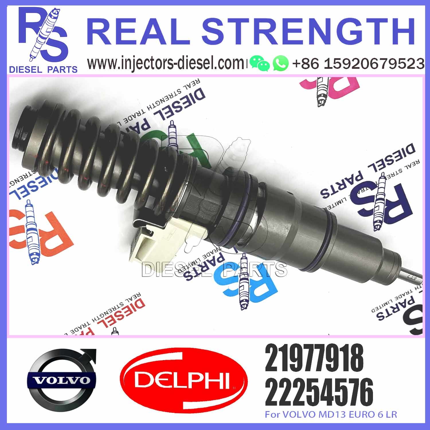 BEBE4P02001 21977918 Diesel Engine Parts Fuel Injector BEBE4P02001 21977918