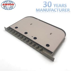 Wholesale ODF Optical Distribution Frame Flame Retardent Material 12 Cores Fiber Optic Splice Tray from china suppliers