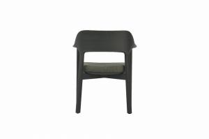 Wholesale Synthetic Leather Dining Room Armchairs Black With Solid Wood Frame from china suppliers