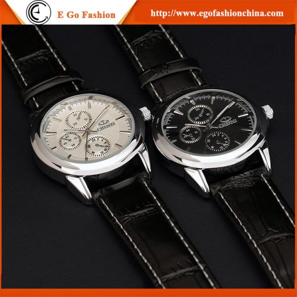 CHENXI 005C2 Fashion Jewelry Watch Unisex Genuine Leather Watch Quartz Watch
