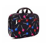 Black Folding Portable Travel Cosmetic Hanging Toiletry Bag