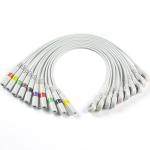 ECG Parts 3.00MM IEC ECG Electrode Connector EKG Connector Banana Needle To Snap