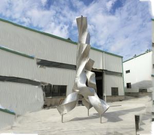 Wholesale Customized Outdoor Metal Sculpture , Garden Contemporary Outdoor Sculpture from china suppliers