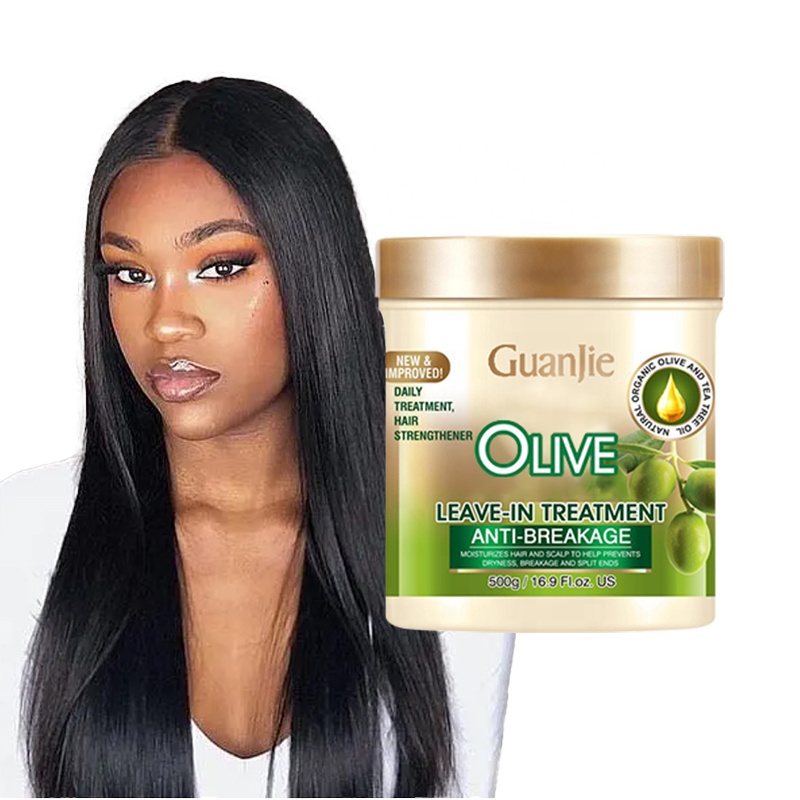 Color-Protection 2-IN-1 Hair Curling Olive Oil Leave In Conditioner for African Hair