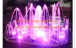 Square Outdoor Water Fountain Accessories Dancing With Controller Diameter 150cm