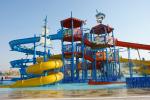 Holiday Resorts Water Playground Equipment Hot Dip Galvanizing Steel Structure