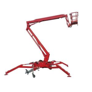 Wholesale 12m Trailer Mounted Man Lift 200KGs Tow Behind Bucket Lift For Airport from china suppliers