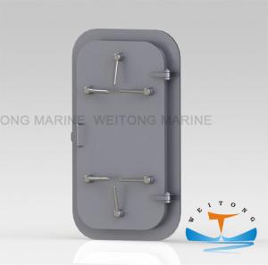 Wholesale 1200×600mm Watertight Bulkhead Doors , Watertight Doors Solas With Marine Hand Wheel from china suppliers