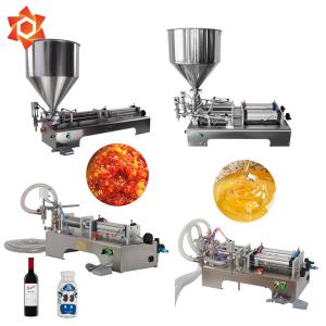 Wholesale Steel Semi Automatic Filling Machine For Soda Sachet Coconut Mineral Water from china suppliers