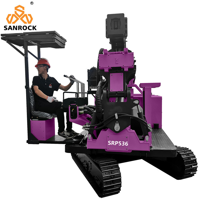 360Degree Rotate Pile Drilling Rig Hydraulic Vibratory Hammer Pile Driving Machinery