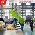 5.5kw Motor Pan Granulator For Organic Compound Fertilizer Granule Production