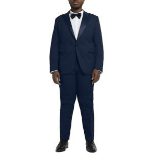 Wholesale Big Tall Men'S Stylish 2PCS Black Designer Tuxedo For Men from china suppliers