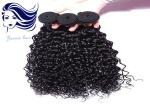 Tangle Free Weave Human Hair / Brazilian Weaves Hair Extensions Double Weft