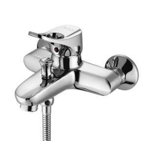 Wholesale Ceramic Disc Stainless Steel Bath Faucet With 5.5 Inches Spout Reach from china suppliers