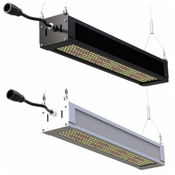 RikoLite 240W Full Spectrum LED Grow Light Slim Bar , AL1100 Horticulture LED