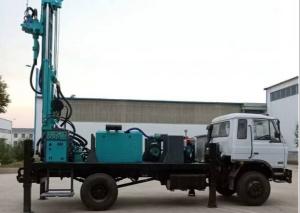 Wholesale 720m Depth Air Compressor Borewell Truck Mounted Drill Rig from china suppliers