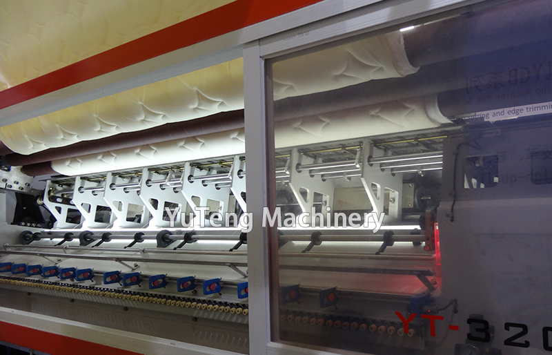 8KW Computerized Multi Needle Quilting Machine For Bedding Seats Covers
