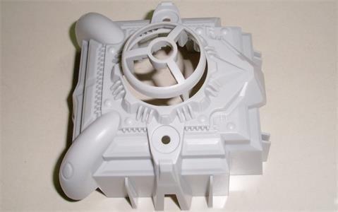 plastic electronic injection covers white color, ABS material,automotive plastic