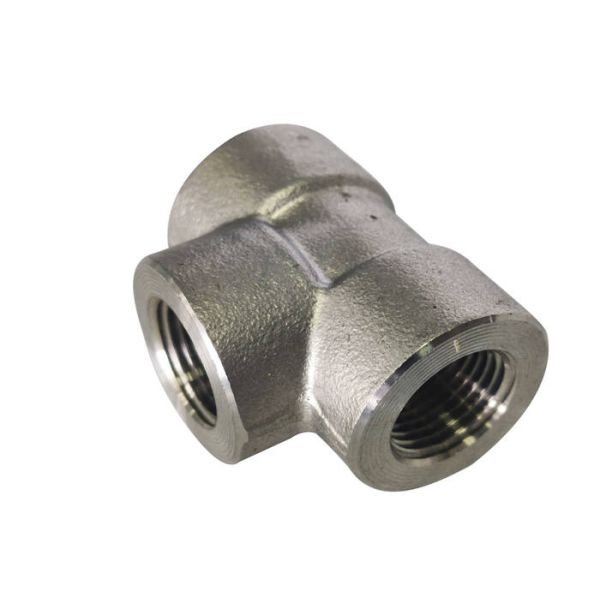 Equal Tee 321H S32205 1 Inch Npt Fitting For Water Supply