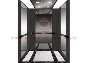 Wholesale 800kg MRL Golden Cabin Residential Home Elevators with AC Driven from china suppliers