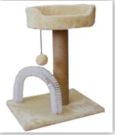 Bottom Plat Multi Level Cat Scratching Post 49X49X82cm Size Various Shape
