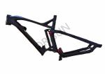 Full Suspension Electric Bike Frame 27.5er Boost All Mountain Riding Style