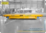 high quality 50t industry battery powered transfer flat cart on rail