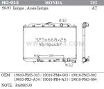 Auto Assy HONDA Car Radiator Used In Integra / Acura Integra'90-93 At Dpi 1568