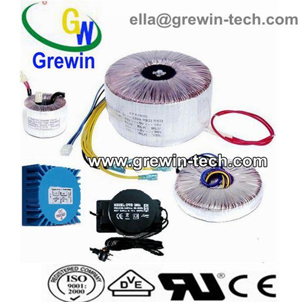 220v 230v 240v 12v 24v 50hz 15va-6000va toroidal transformer for audio