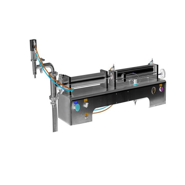 1100 mm Single Head Table Top Pneumatic Volumetric Mineral Water Liquid Filling