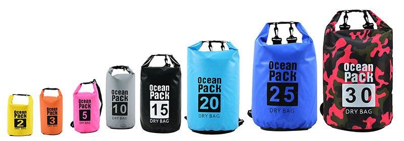Personzliaed Logo Waterproof Dry Bag PVC Backpack Ocean Pack, Kayaking Boating Canoeing Swimming Hiking Camping