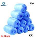 Non Toxic Disposable Shoe Covers Anti Slip Polypropylene PE Water Resistant