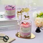 4 Color Christmas Scented Candles In Glass Jars With Private Label