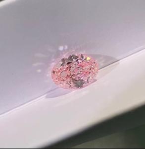 Wholesale Oval Brilliant Cut Lab Created Pink Diamonds 10 Mohs Pink Loose Diamond from china suppliers