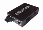 Singlemode LC Port 20KM fiber media converter Supporting flow control