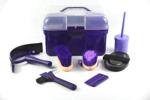 Wholesale Personalised Horse Grooming Kit Box Dust Cleaning Tool Portable High Durability from china suppliers