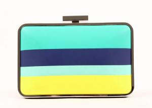 Wholesale Printed Pu Leather Ladies Leather Clutch Bags With Squeeze Switch Locking from china suppliers