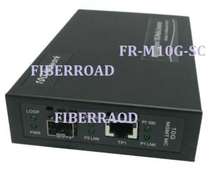 Wholesale Standalone 10 gigabit Media Converter Fiber-To-Copper SFP + Fiber Module from china suppliers